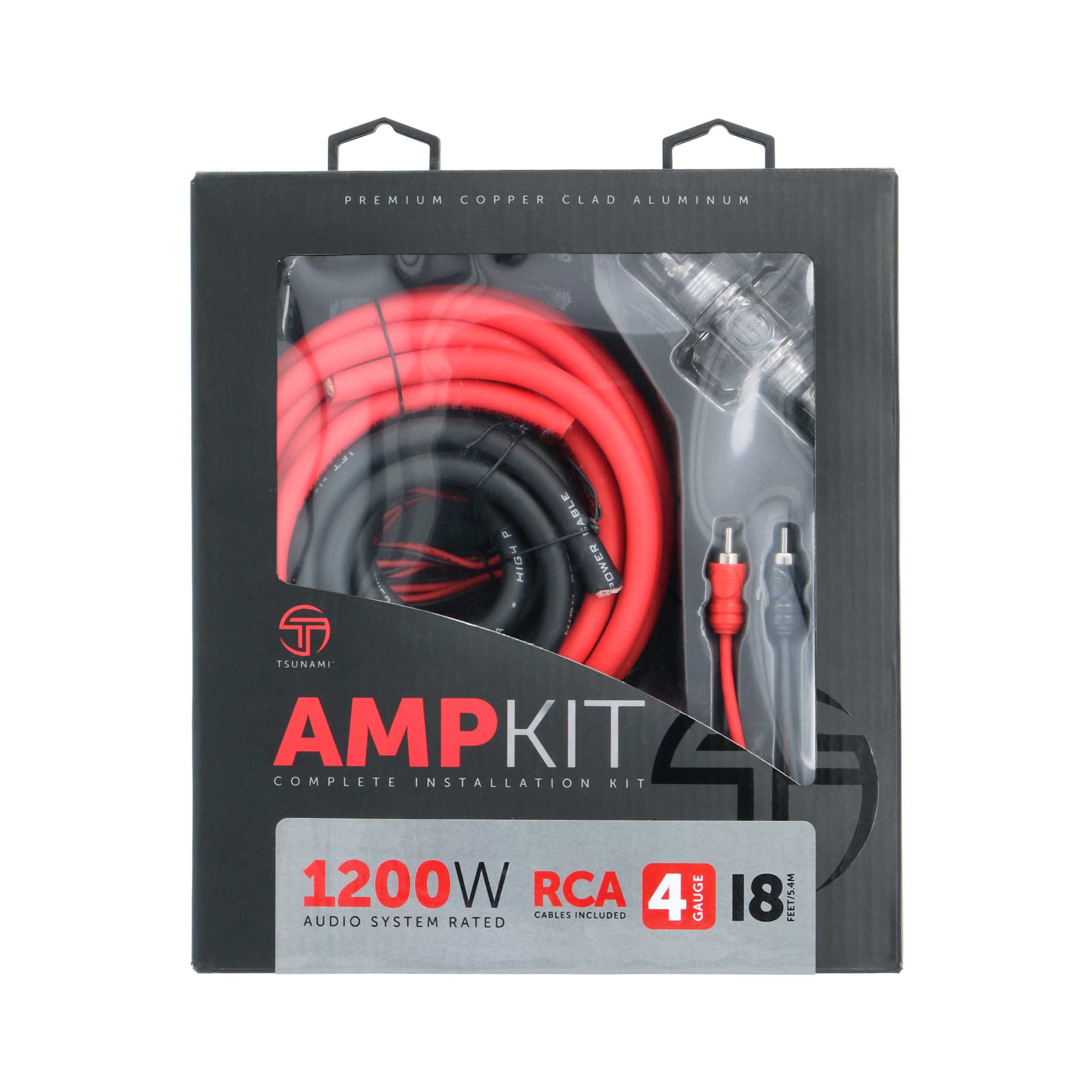 1200W 4GA CCA Amp Kit