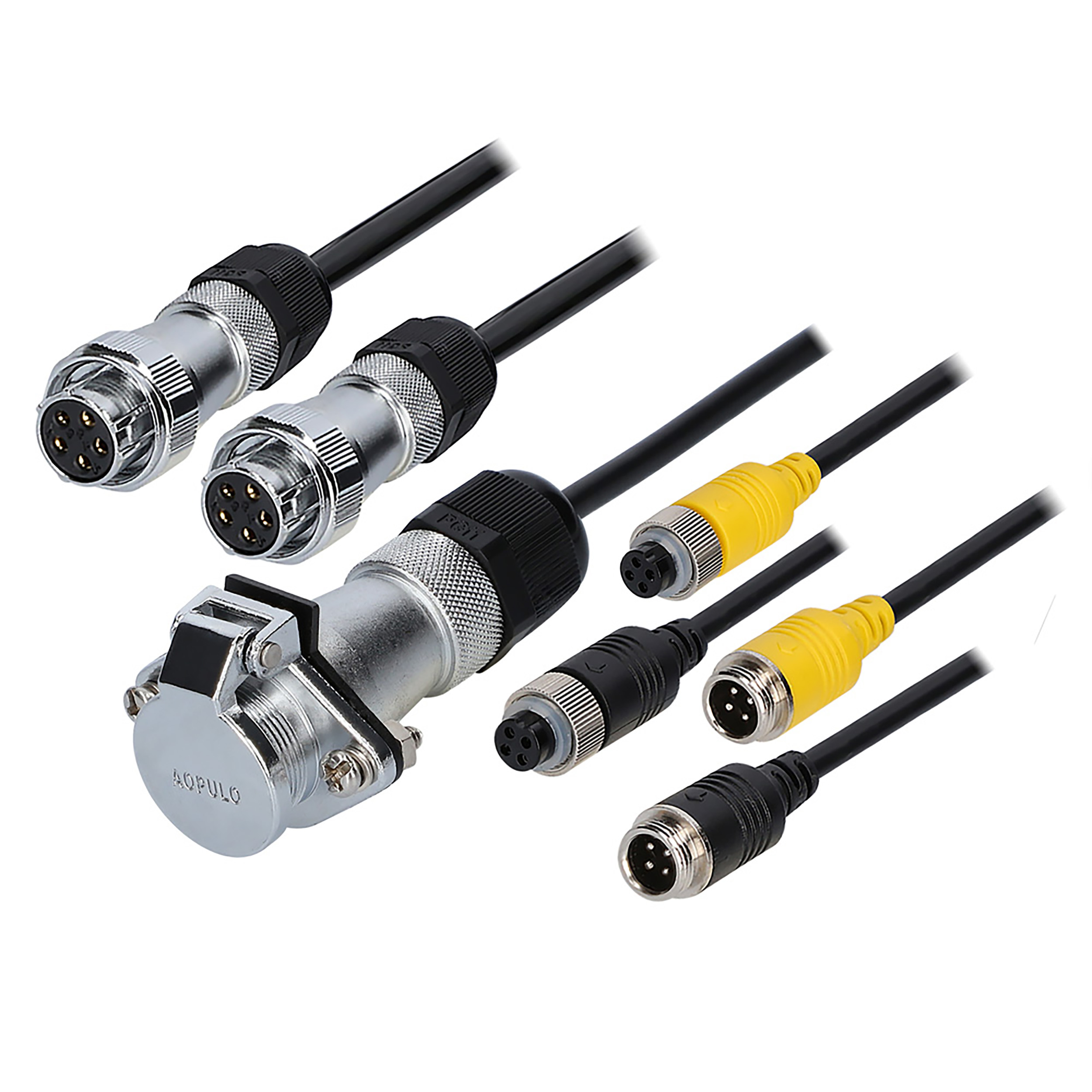 Dual Channel Quick Disconnect Trailer Cable