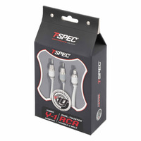 V10 RCA Y Cable | 2 Male to 1 Female | 6 in.
