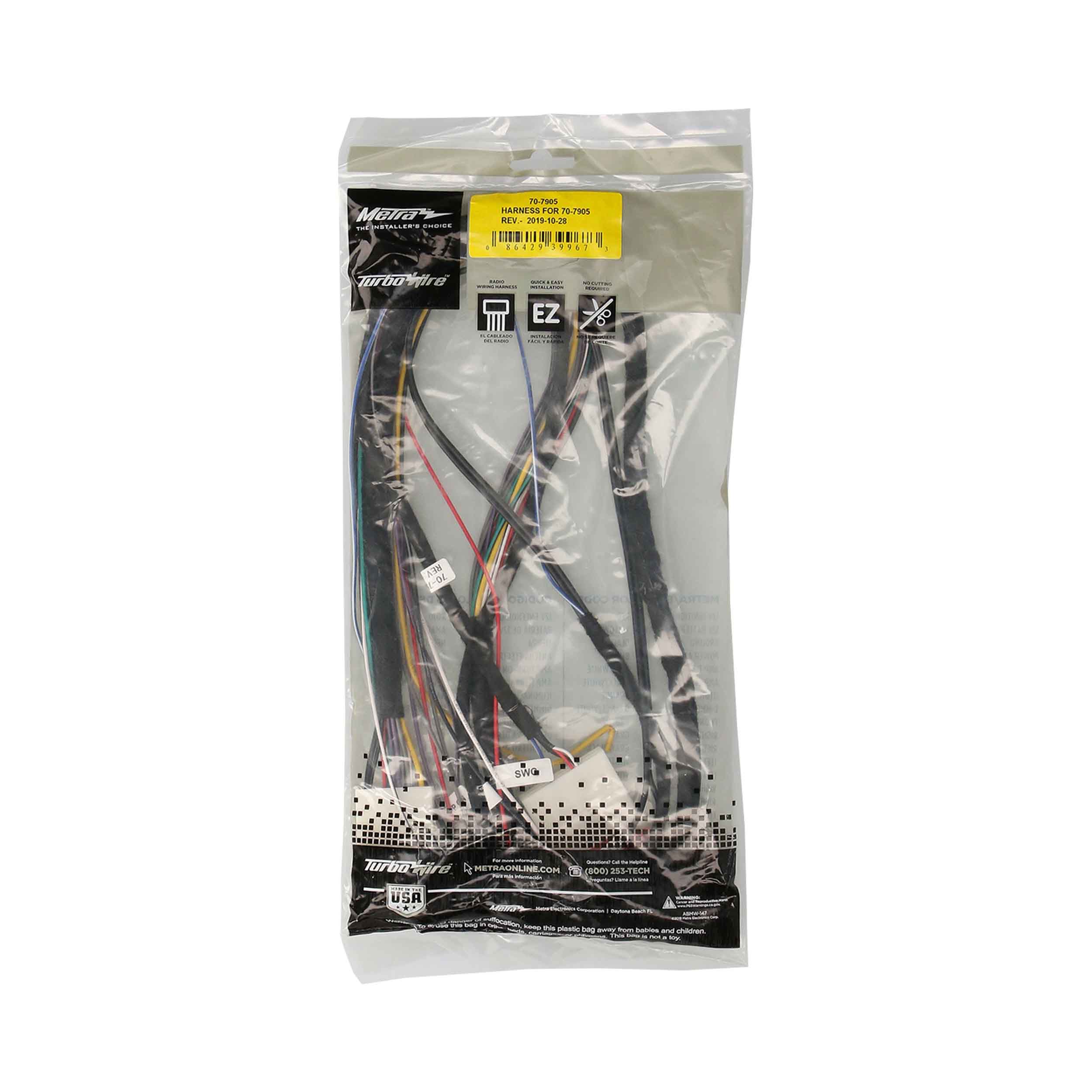 Radio Replacement Harness - Mazda 2016-Up