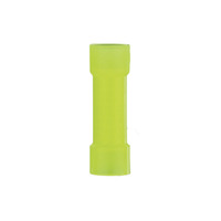 Yellow Nylon Butt Connector 12-10 Gauge - Package of 1000