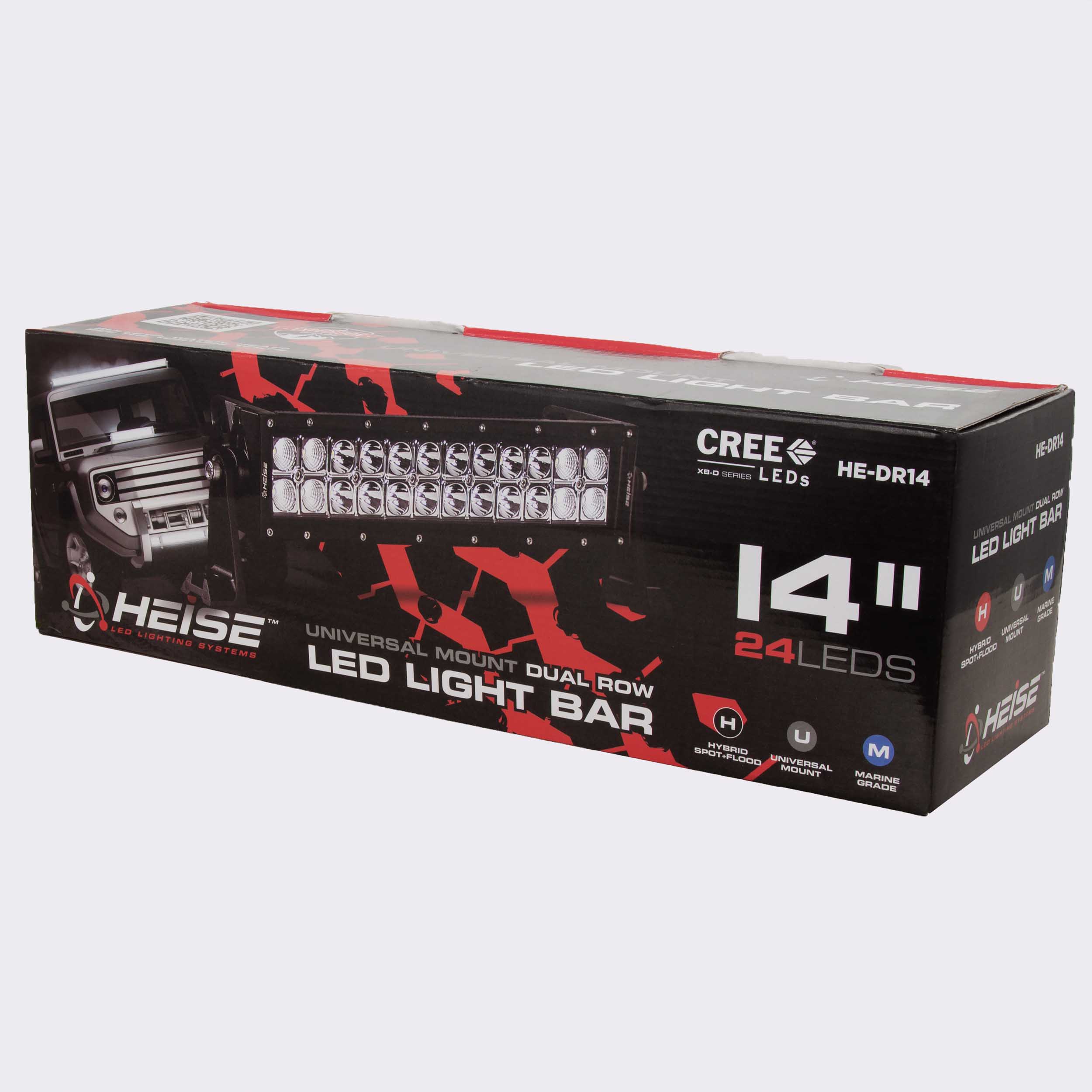 Dual Row Lightbar - 14 Inch, 24 LED