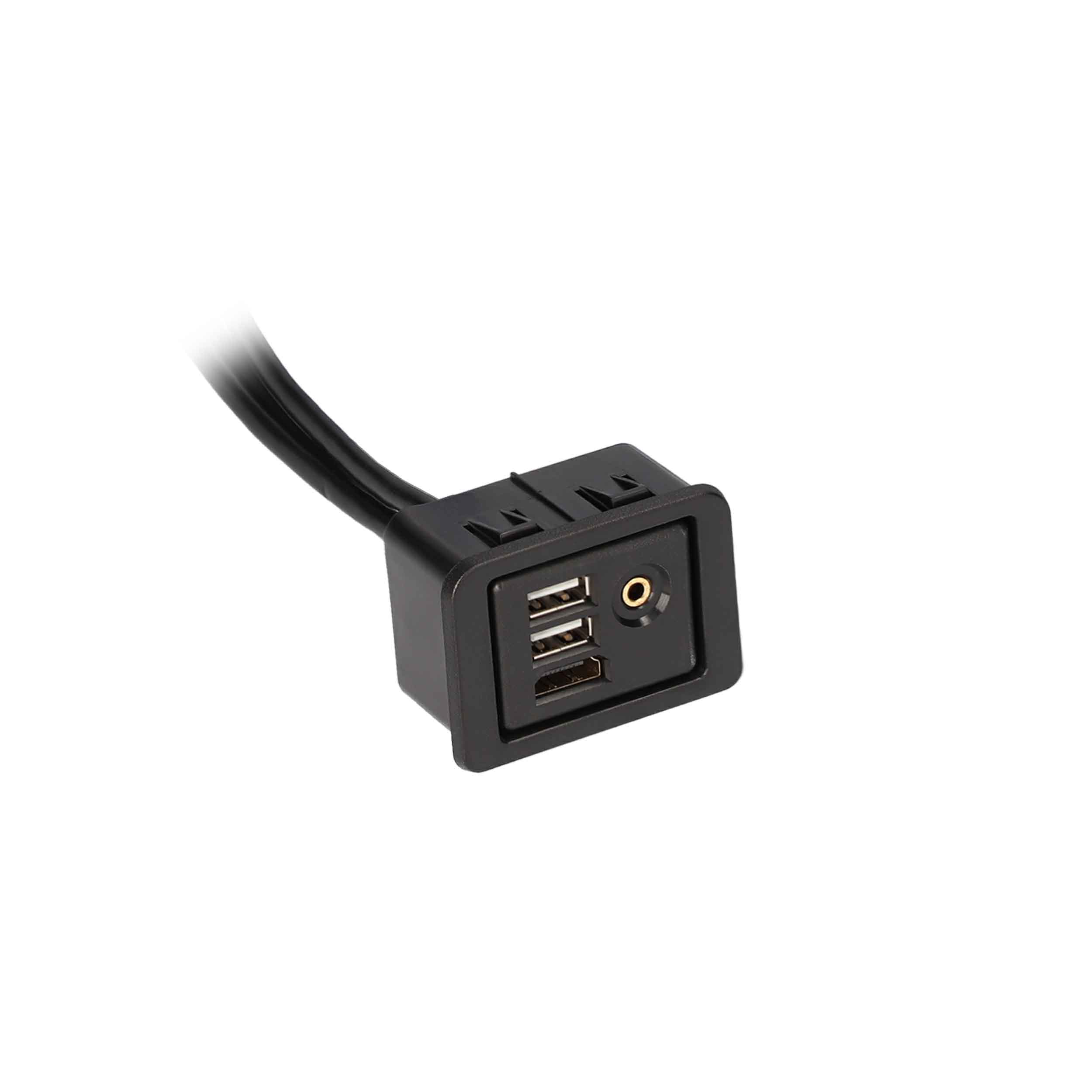 AXUSB-RAM1 | USB/AUX/HDMI® Replacement Panel - RAM 2013-201…