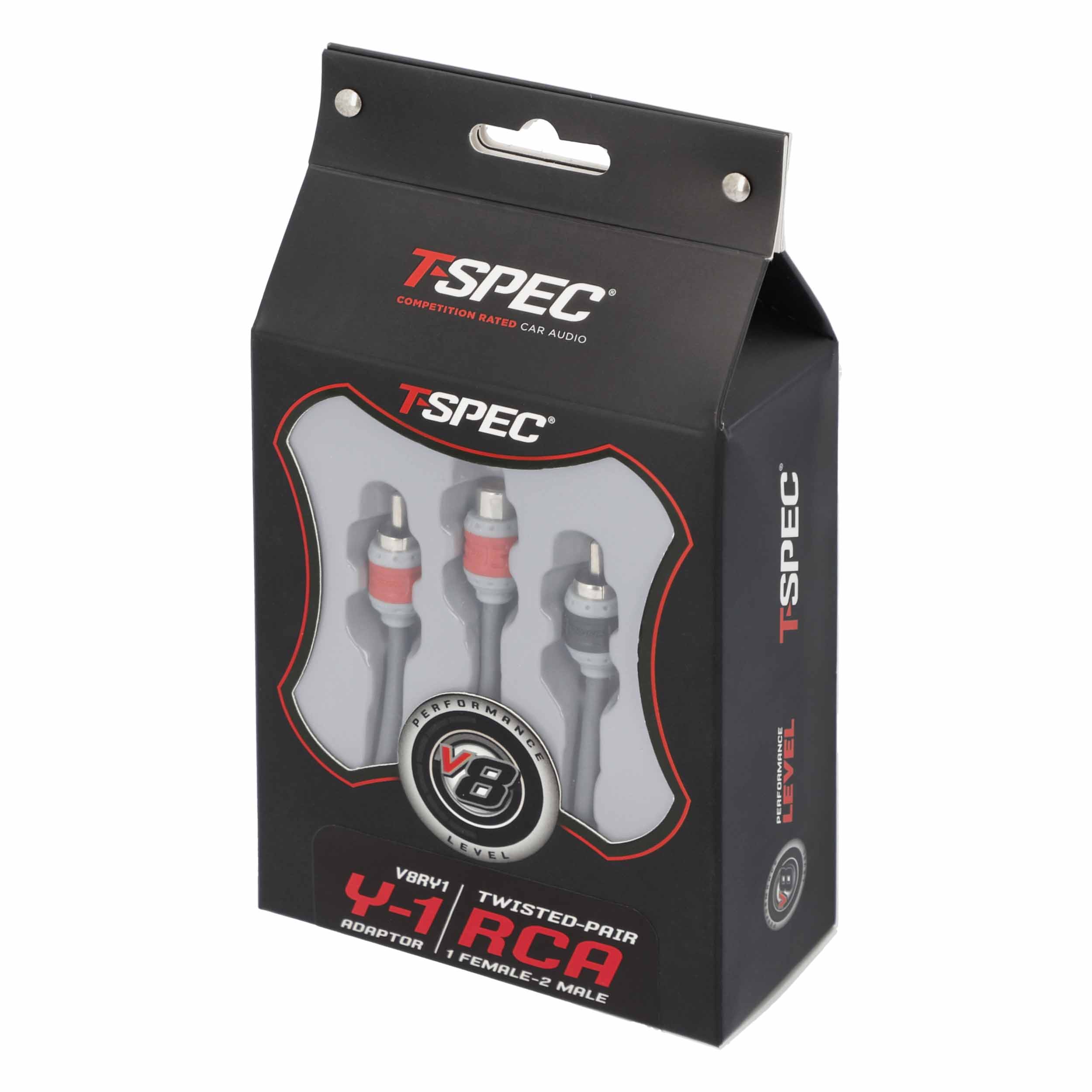 RCA v8 Series 2-Channel Audio Cable - 1F-2M