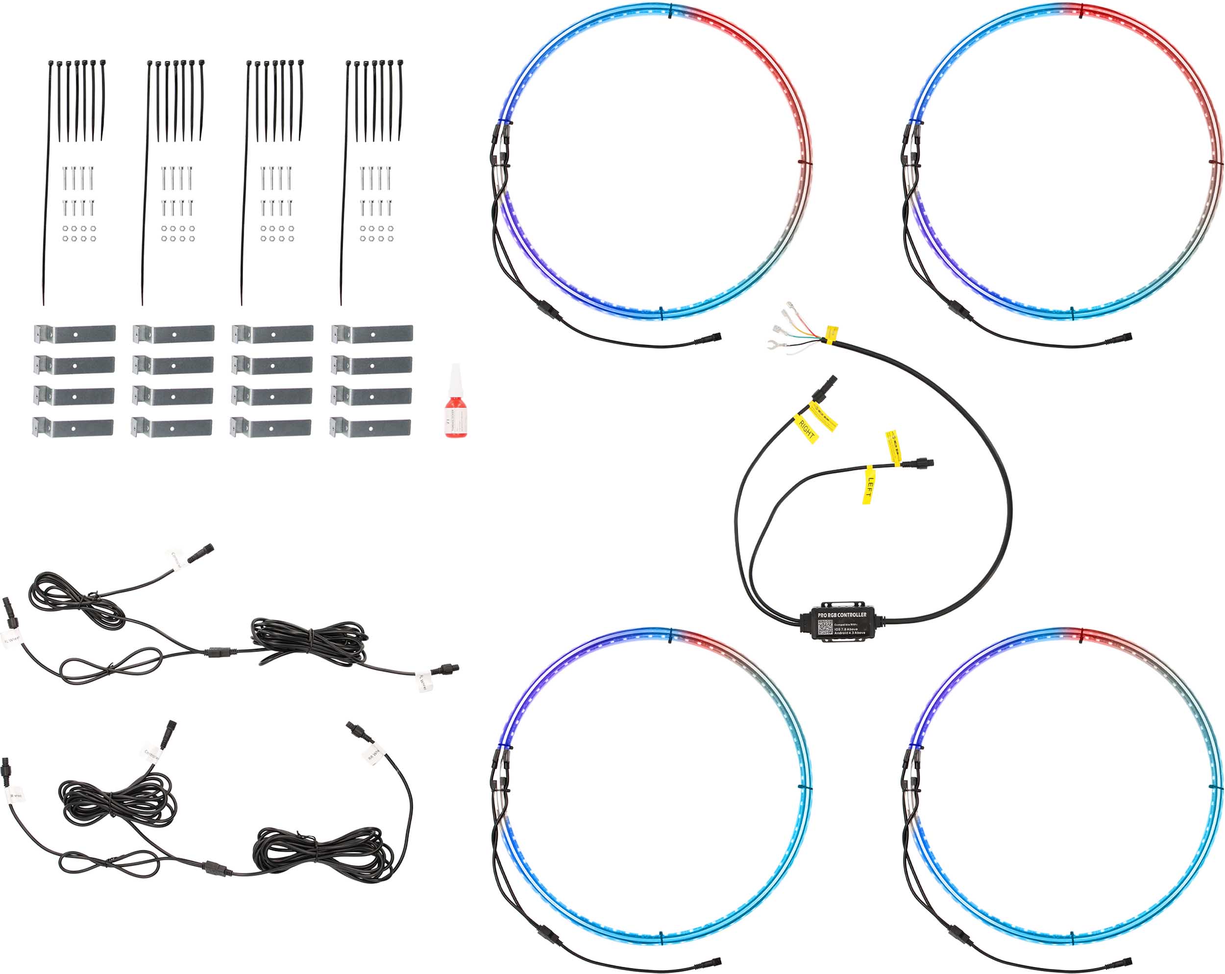 14" Wheel Light Set Chasing