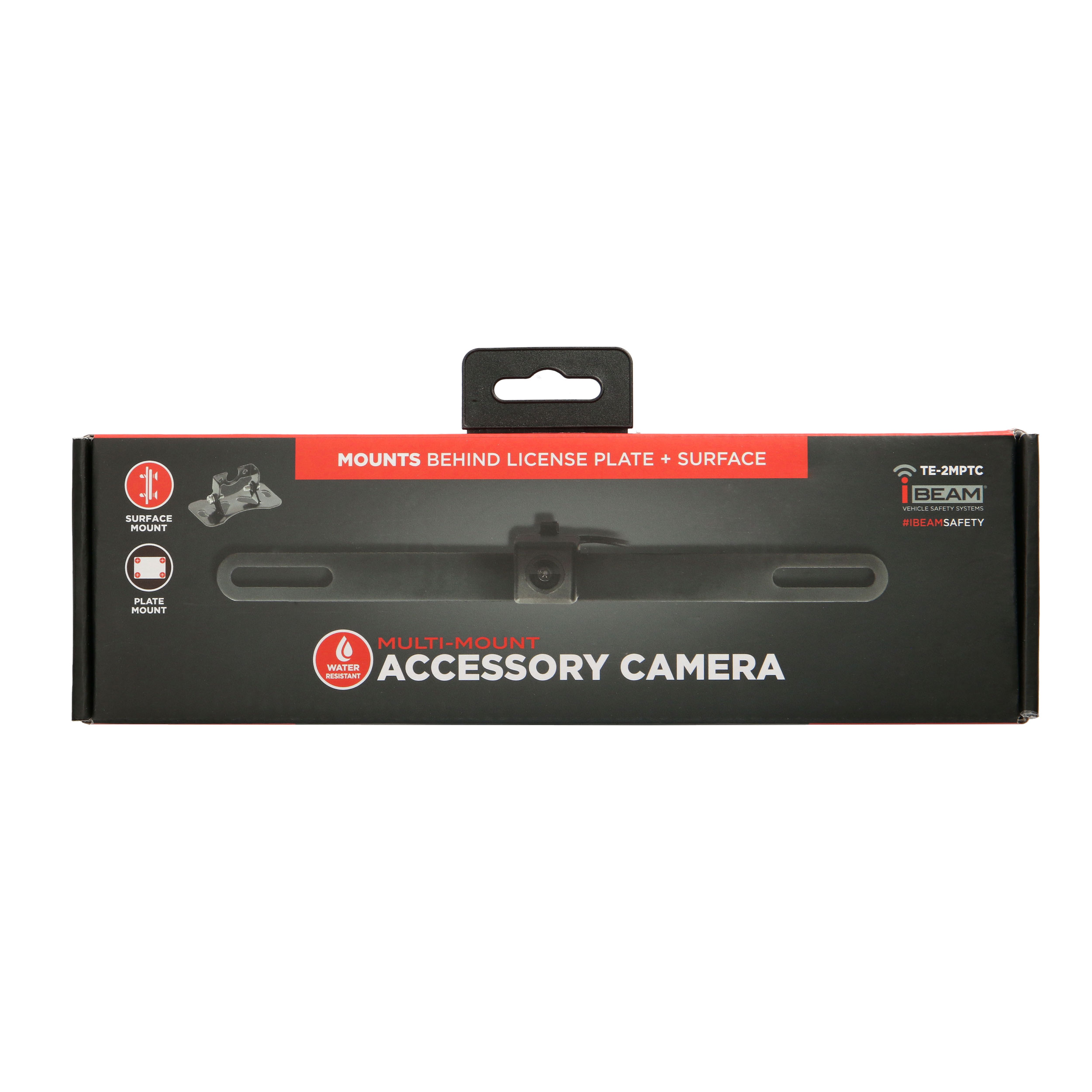 ACCESSORY CAMERA WITH MULTI-MOUNTS & ACTIVE PARKING LINES