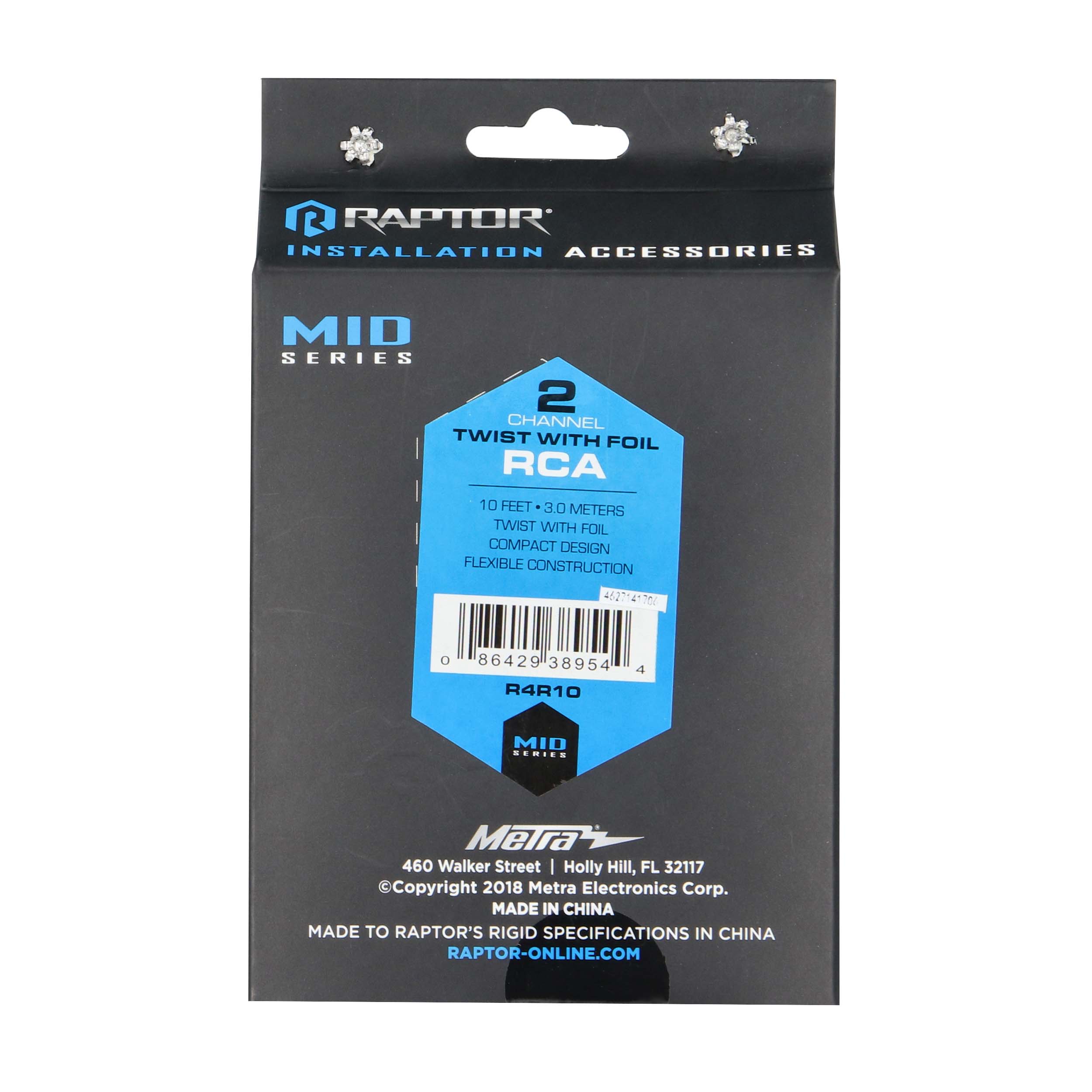 RCA 2-Channel Audio Cable - Mid Series 10 Feet