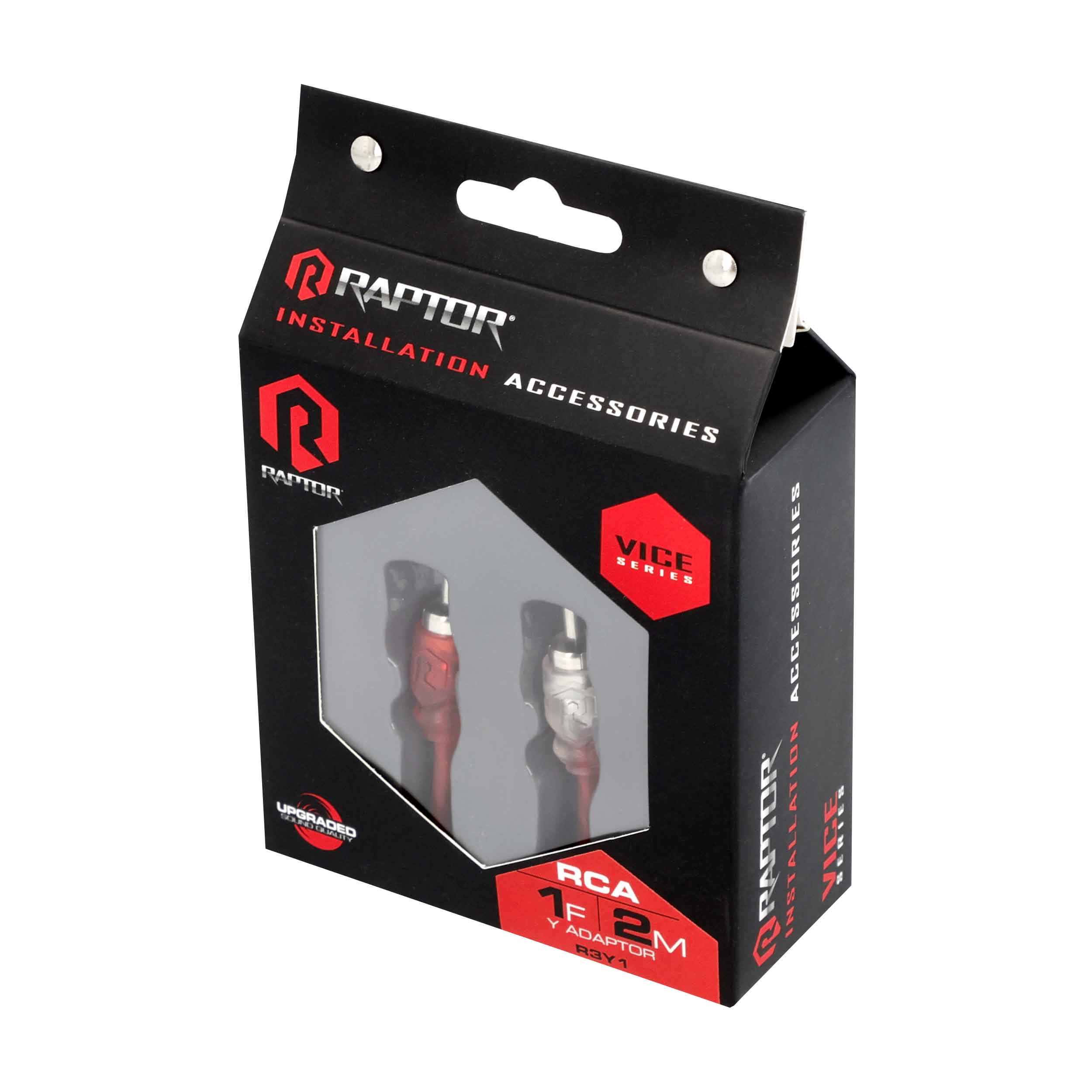 RCA 2-Channel Audio Cable - Vice Series 1F-2M