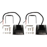 Daytona Lights 3" Cube Light - 4 LED Spot (2Pk)