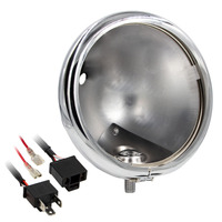 Chrome Headlight Housing Bucket - 5.6 Inch