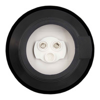 Round Amber Marker/Clearance Light with Grommet - 2.5 Inch,