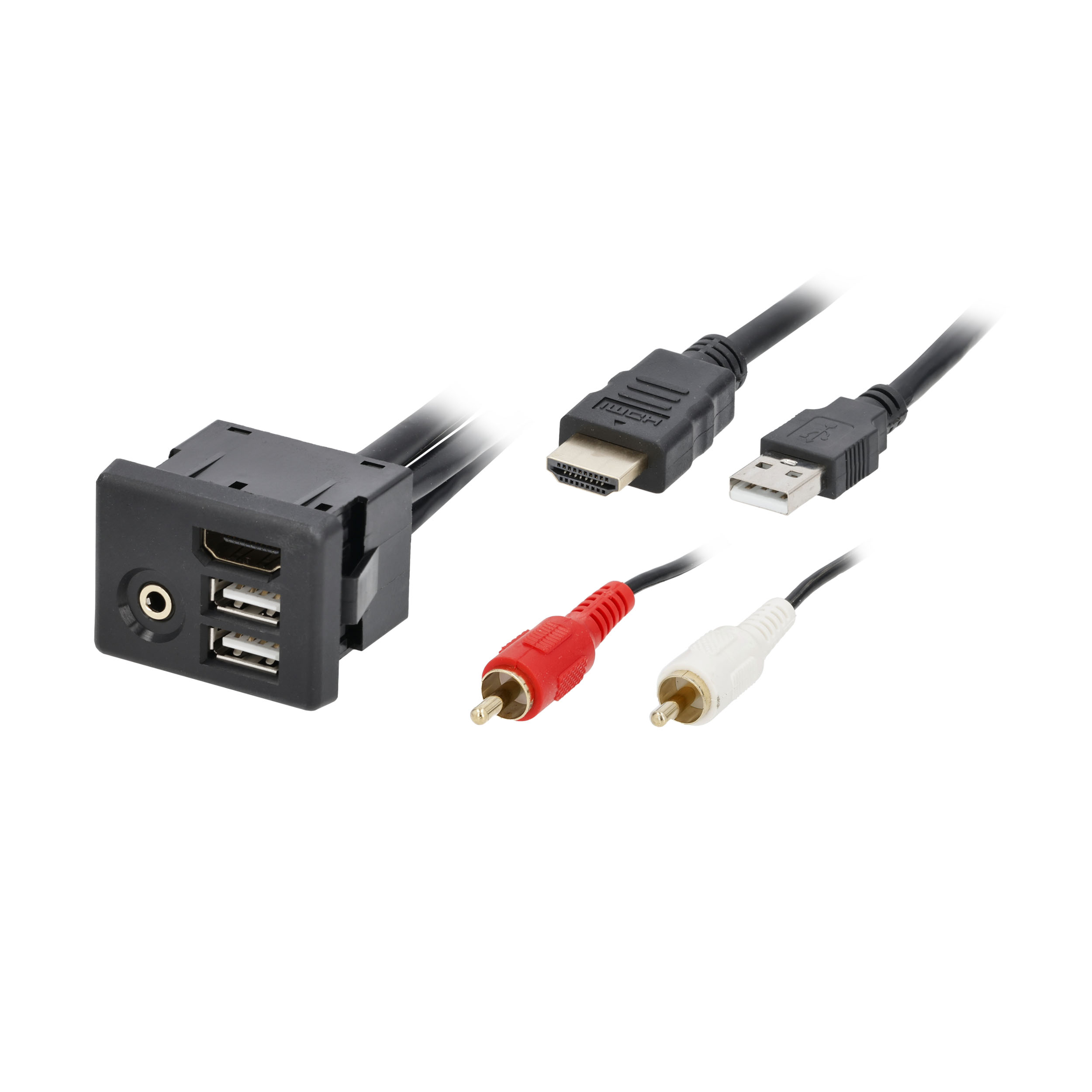 USB/AUX/HDMI® Panel Fits GM/Buick Models 2012-2021