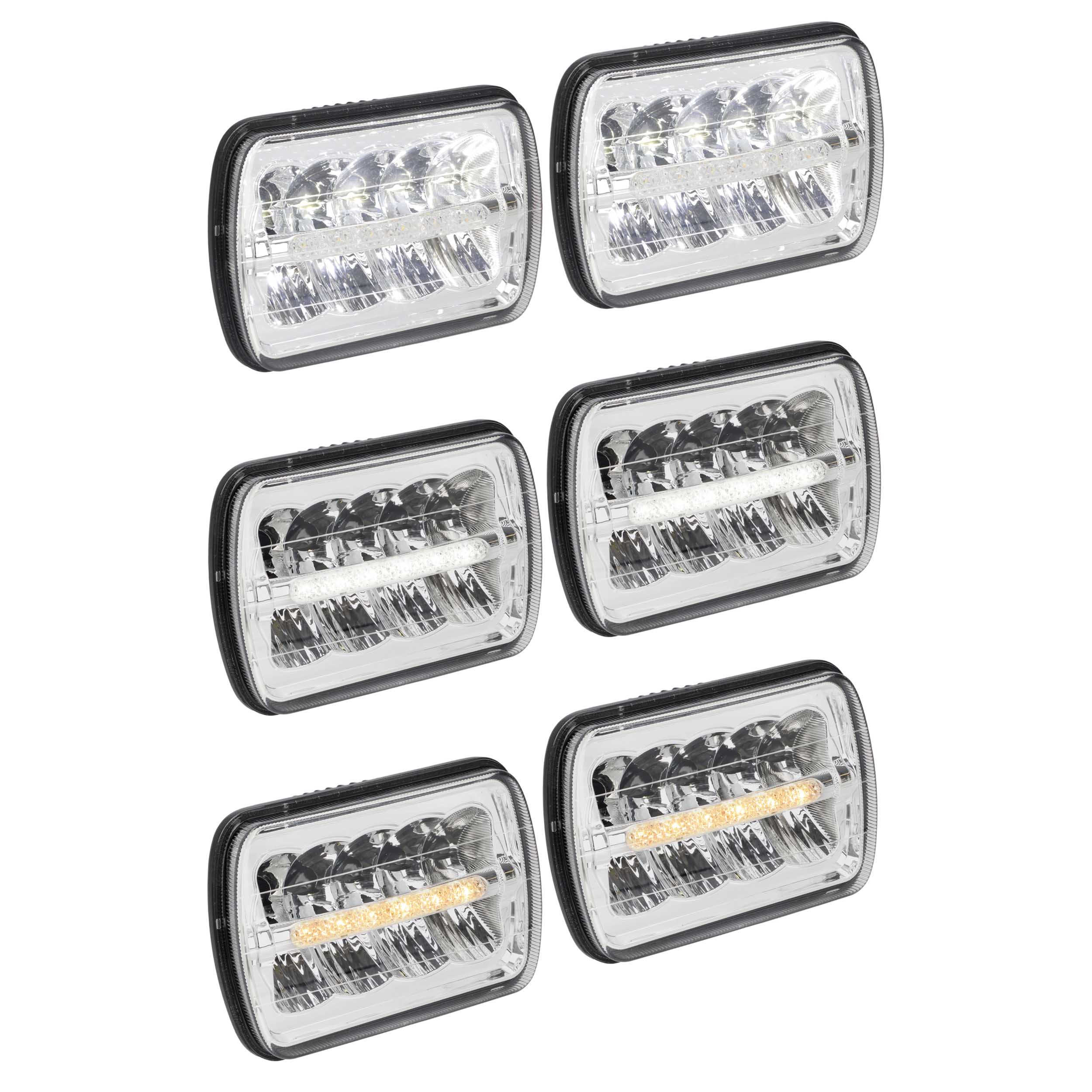 Daytona Lights 5"x7" Sealed Beam LED Headlights