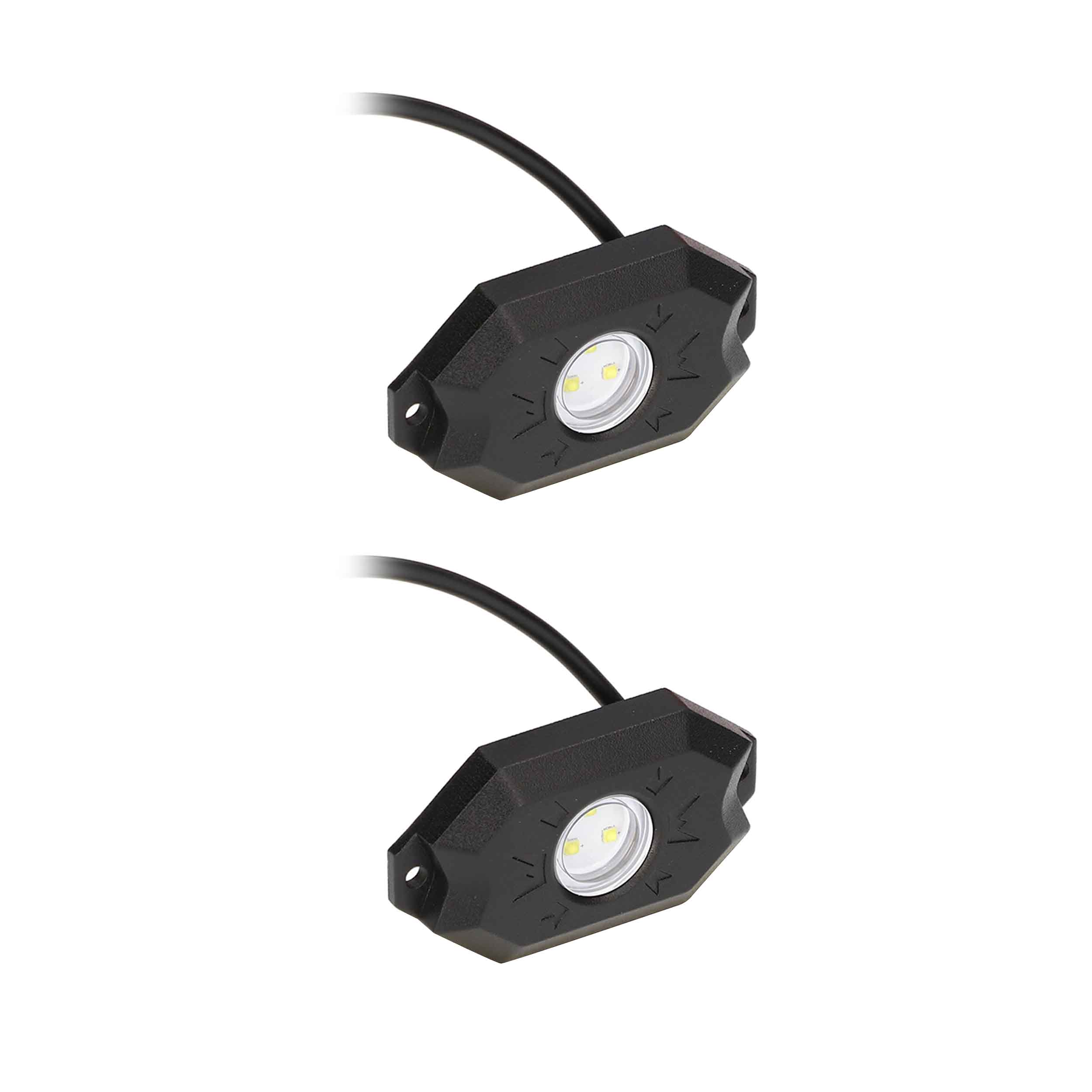 Daytona Lights Rock Lights (White) - 2 Pack